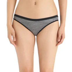 Icebreaker Boxers And Panties|Shirts And Sports Bras<Women's Siren Bikini Underwear Gritstone Heather