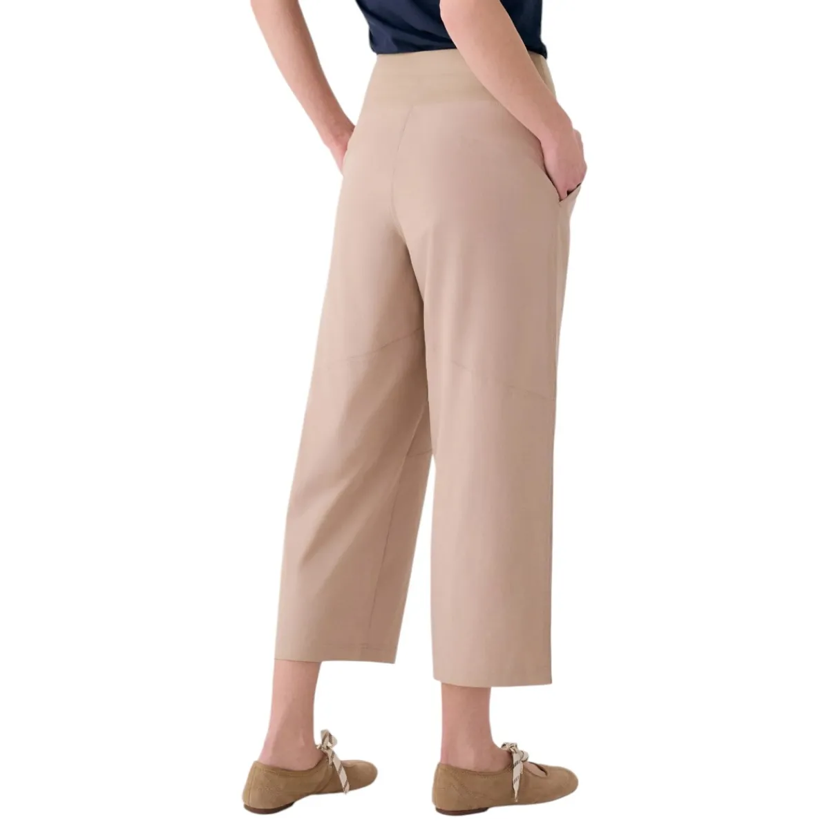 Lolë Sweaters|Shirts<Women's Sofia Crop Pants Sandshell