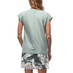 Indyeva Sweaters|Shirts<Women's Sofia III Short Sleeve Top Rosemary