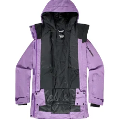 Salomon Insulated Jackets|Windbreaker Jackets<Women's Stance Cargo Jacket Royal Purple