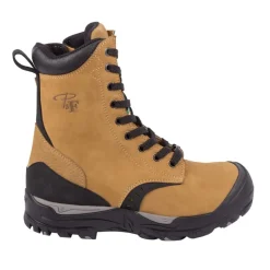 Pilote & Filles Safety Equipment|Safety Shoes<Women's Steel Cap Waterproof Safety Boots Tan