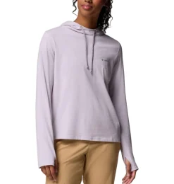 Columbia Sweaters|Shirts<Women's Sun Trek™ Hoodie II Lavender Pearl