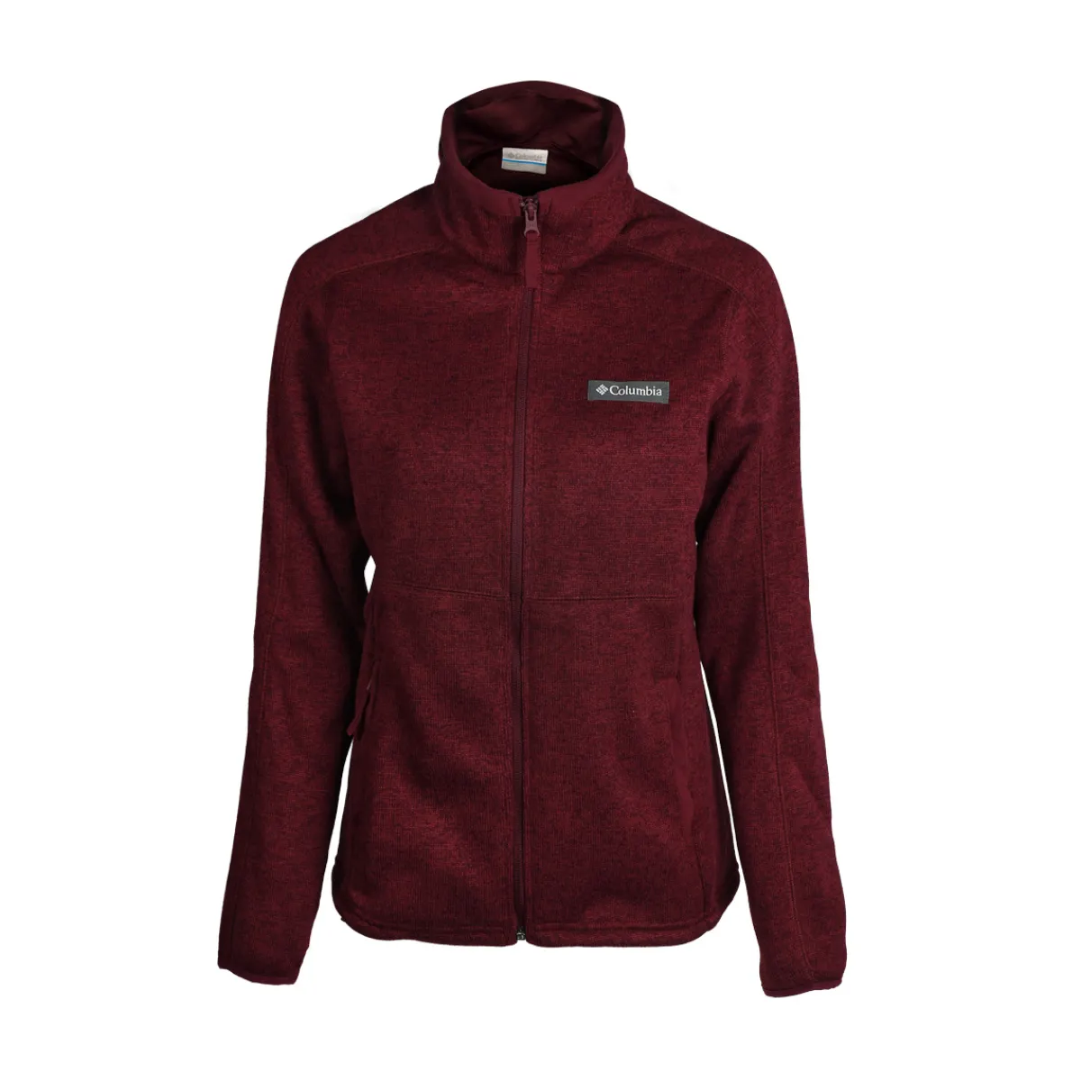 Columbia Sweaters|Shirts<Women's Sweater Weather™ II Full Zip Jacket Rich Wine Heather