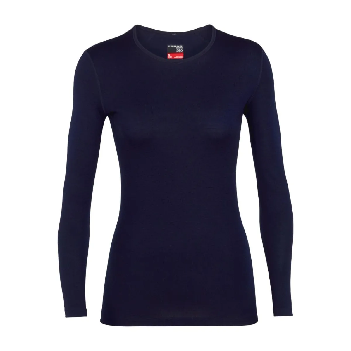 Icebreaker Boxers And Panties|Shirts And Sports Bras<Women's 260 Tech Long Sleeve T-Shirt Navy