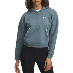Under Armour Sweaters|Shirts<Women's UA Rival Fleece Piped ½ Zip Hoodie
