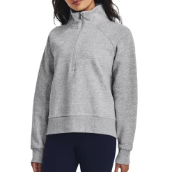 Under Armour Sweaters|Shirts<Women's UA Rival Fleece ½ Zip Mod Gray Light Heather / White