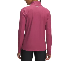 Under Armour Sweaters|Shirts<Women's UA Tech™ Rib ½ Zip Sweater Fuchsia Dusk / White