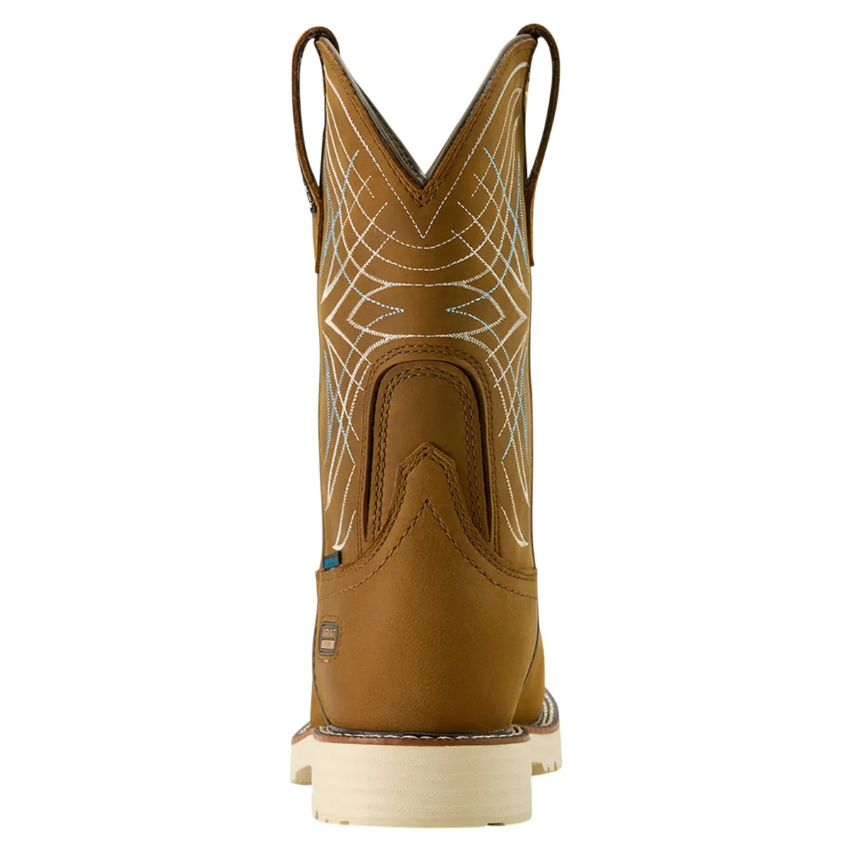 Ariat Safety Equipment|Safety Shoes<Women's Western Activator Wide Square Toe Waterproof Leather Boots Dusted Brown