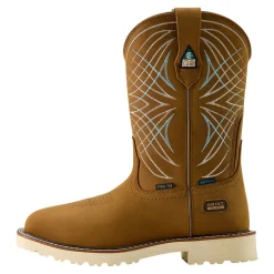 Ariat Safety Equipment|Safety Shoes<Women's Western Activator Wide Square Toe Waterproof Leather Boots Dusted Brown