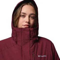 Columbia Insulated Jackets|Windbreaker Jackets<Women's Whirlibird V Interchange Winter Jacket Rich Wine