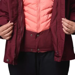 Columbia Insulated Jackets|Windbreaker Jackets<Women's Whirlibird V Interchange Winter Jacket Rich Wine