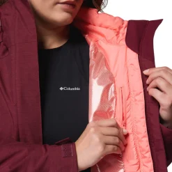 Columbia Insulated Jackets|Windbreaker Jackets<Women's Whirlibird V Interchange Winter Jacket Rich Wine