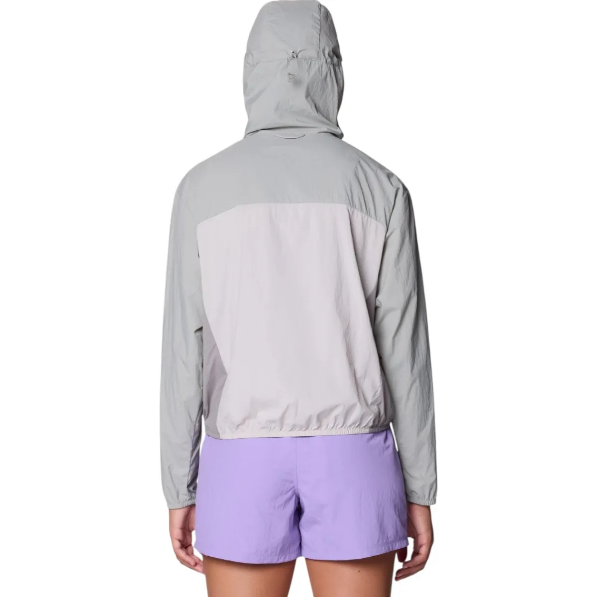 Mountain Hardwear Insulated Jackets|Windbreaker Jackets<Women's Wind Veil™ Hooded Jacket Half Moon Grey
