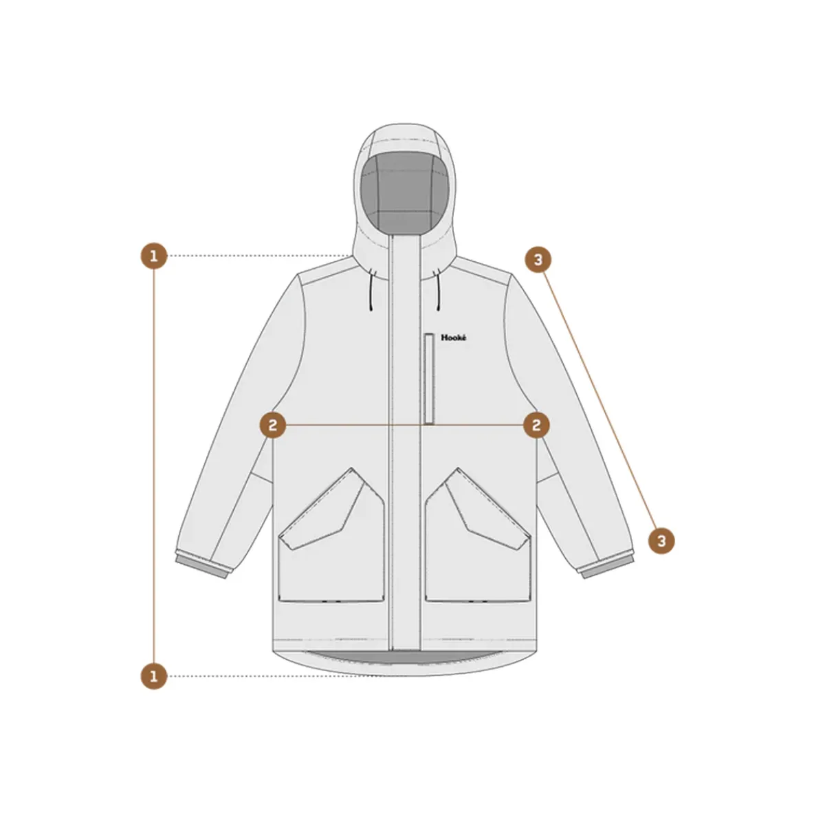 Hooké Waders And Wading Boots|Fishing Shirts And T-Shirts<Women's Winter Parka Jacket Maple Brown
