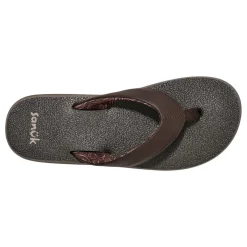 Sanuk Casual Shoes|Sandals And Mules<Women's Yoga Mat II Sandals Brown