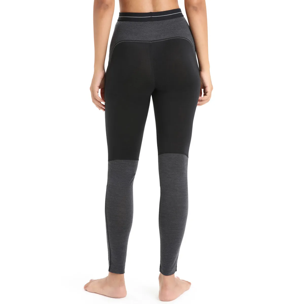 Icebreaker Boxers And Panties|Shirts And Sports Bras<Women's 125 ZoneKnit Merino Thermal Leggings Black/Jet Heather